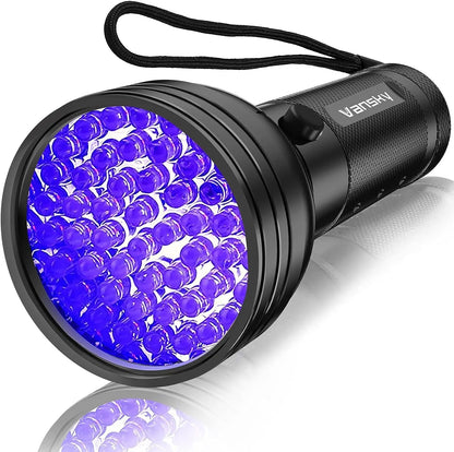 UV Blacklight, 51 LED Pet Urine & Stain Detector, Bed Bug & Scorpion Finder