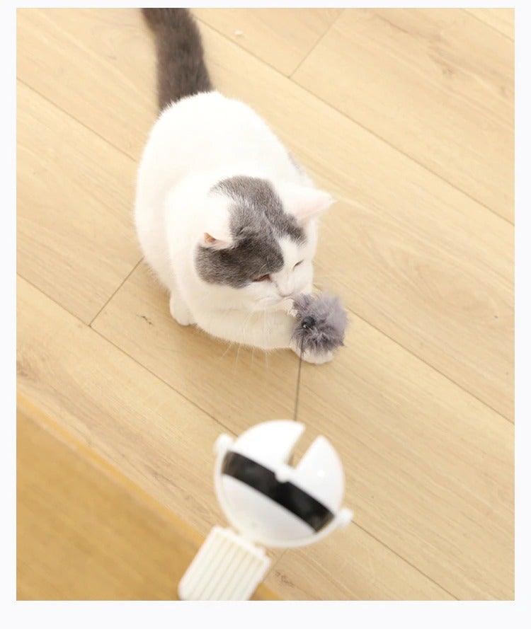 Electric Lifting Cat Toy Ball – Interactive Pet Puzzle