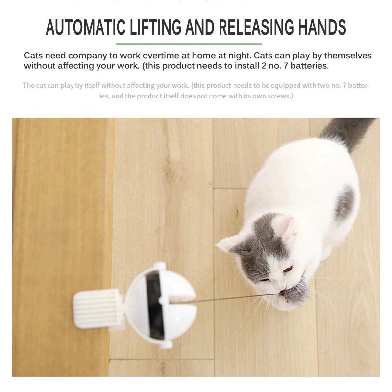 Electric Lifting Cat Toy Ball – Interactive Pet Puzzle