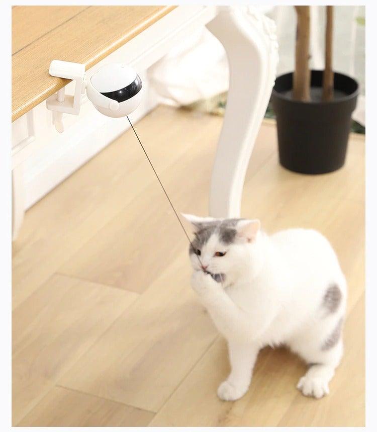Electric Lifting Cat Toy Ball – Interactive Pet Puzzle