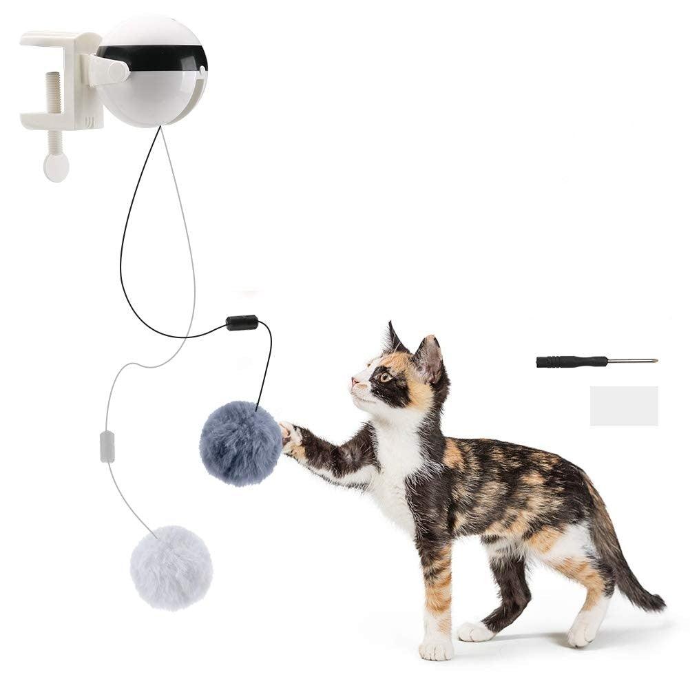 Electric Lifting Cat Toy Ball – Interactive Pet Puzzle