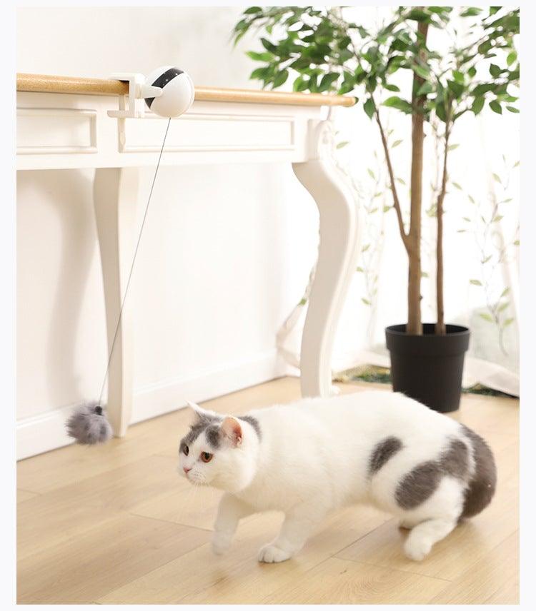 Electric Lifting Cat Toy Ball – Interactive Pet Puzzle