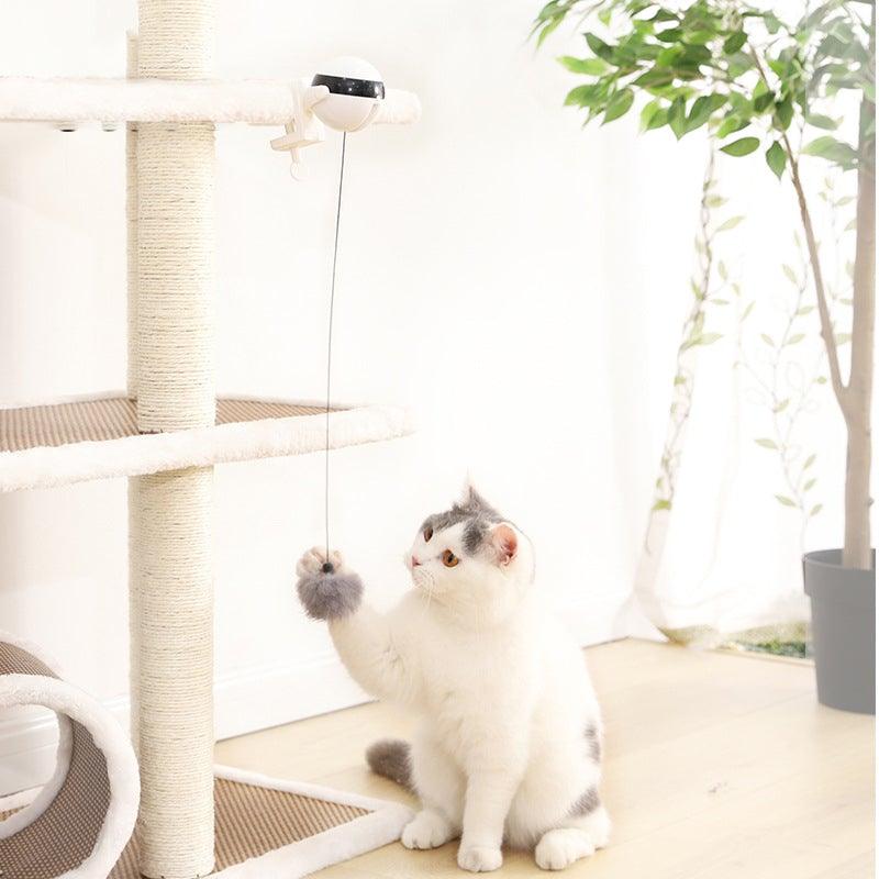 Electric Lifting Cat Toy Ball – Interactive Pet Puzzle