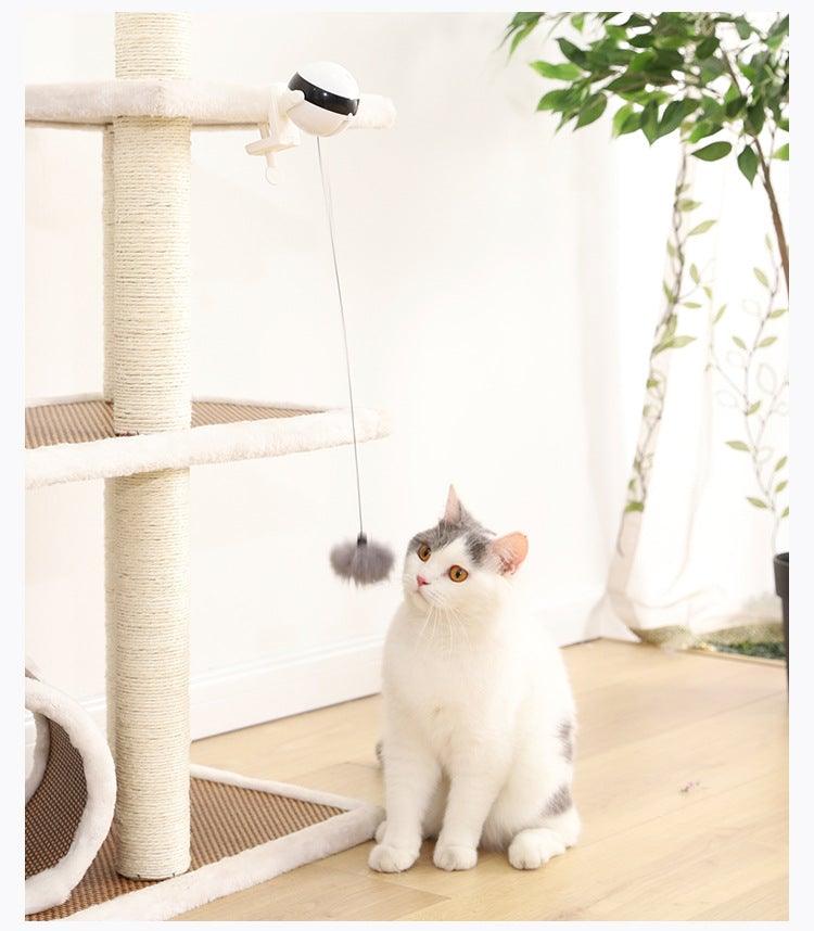 Electric Lifting Cat Toy Ball – Interactive Pet Puzzle
