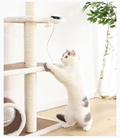 Electric Lifting Cat Toy Ball – Interactive Pet Puzzle